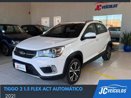 CAOA CHERY TIGGO 2 1.5 MPFI 16V FLEX ACT 4P AUTOMÁTICO CAOA CHERY TIGGO 2 1.5 MPFI 16V FLEX ACT 4P AUTOMÁTICO